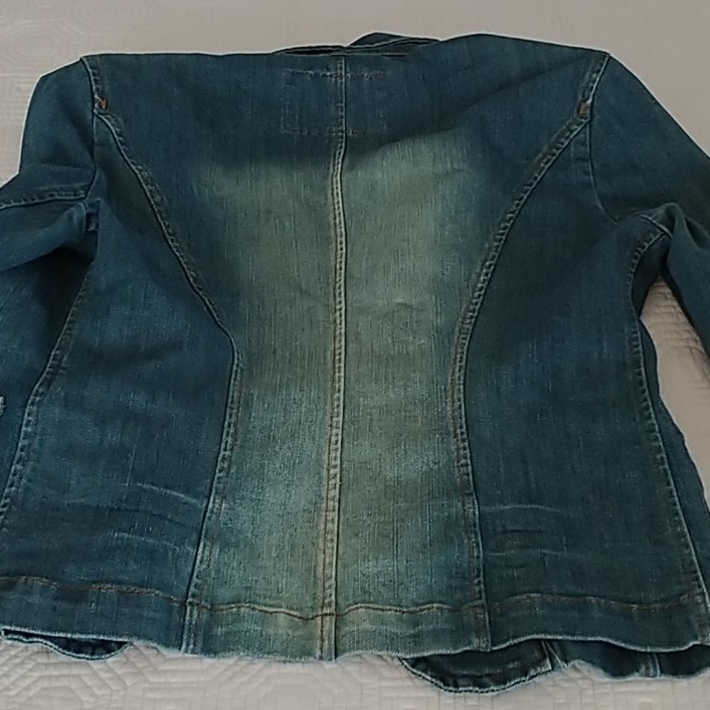 ADL by Adilisk distressed Jean With Embellishments Sz S - Picture 12 of 14